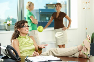 Gesundheit auch im Büro (©123rf.com)