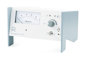 Geopathietest mit akuport m1+