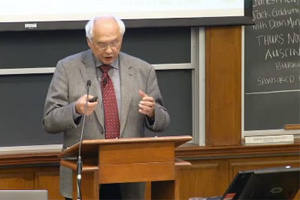 Dr. Franz Adlkofer an der Harvard Universität