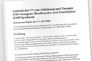 ÖÄK veranschiedet Leitlinie zum EMF-Syndrom