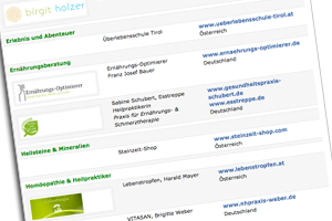 Das PROnatur24-Netzwerk ist für Sie!