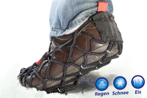 Rutschsicher auf Schnee und Eis mit EzyShoes