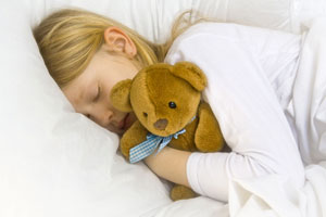Kinder spüren wo sie gut schlafen