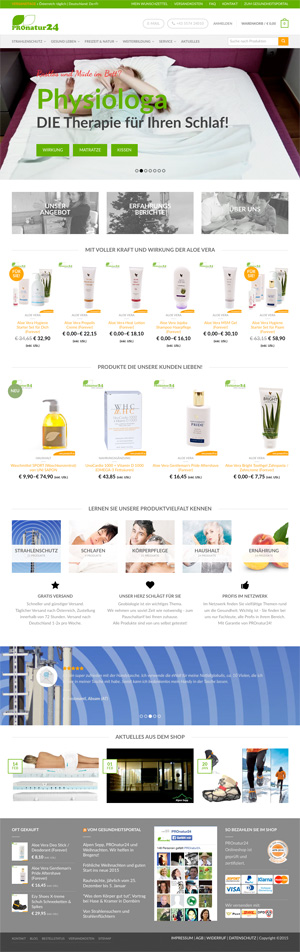 Neues Erlebnis im PROnatur24 Shop