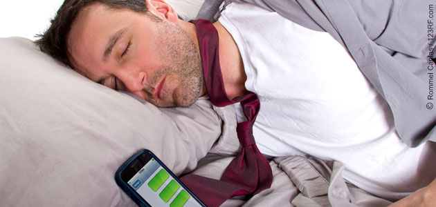 Stressfaktor Handy! Wenn das Smartphone nicht abgeschaltet werden darf?!