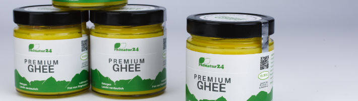 PREMIUM GHEE exklusiv im PROnatur24 Shop