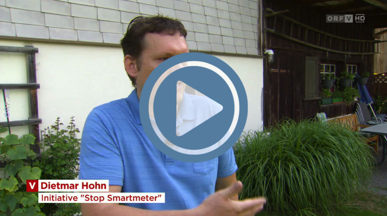 Das Interview mit Dietmar Hohn zum Smartmeter vom ORF Vorarlberg (Bildnachweis: ©ORF Vorarlberg)